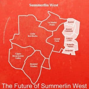Summerlin West Map