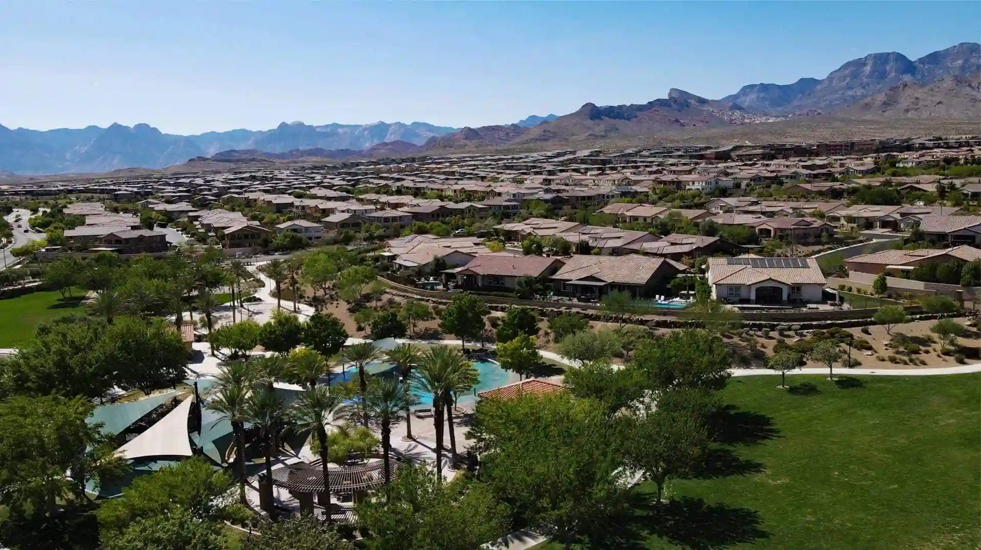 Residence area in Las Vegas