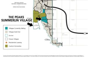 The Peaks Summerlin Map 